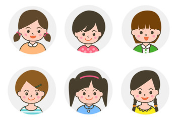 人物_アイコン_女の子