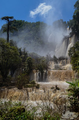 Thi Lo Su Waterfall in Umphang Wildlife Sanctuary, Umphang Tak, Thailand.