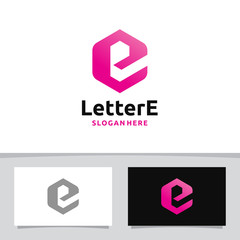 Creative Letter E Logo Vector Illustration