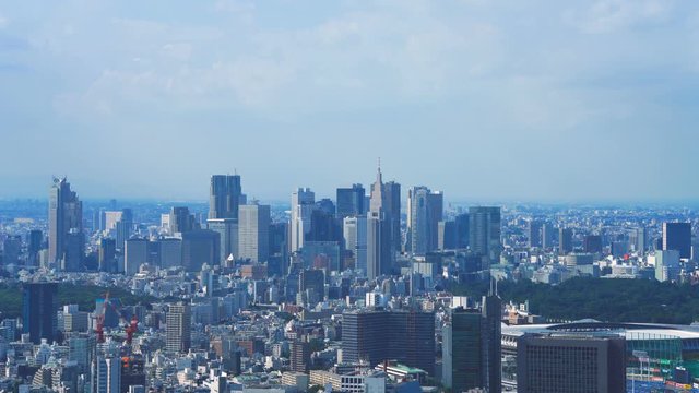 東京　新宿高層ビル群　　2019年9月