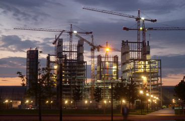 Berlin, Baustelle Hauptbahnhof