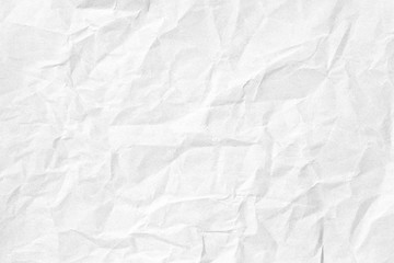 white paper crumpled background texture