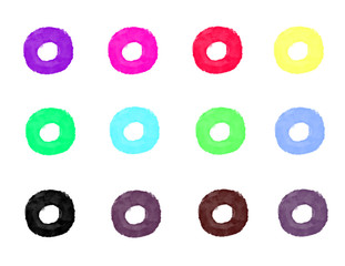 abstract surface texture background - donut design