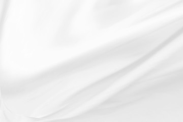 abstract white background with cloth cloth waves