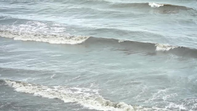 beach waves. Beautiful tropical beach in the Versova Mumbai, India