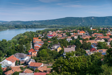 Fototapeta na wymiar Vizivaros next to the Danube river