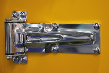 New chrome-plated truck trailer body door hinge