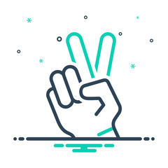 mix icon for victory