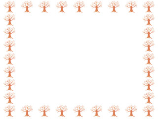 ハロウィンツリーフレーム