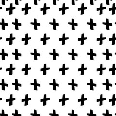 Fototapeta premium Scandinavian abstract pattern for creative design - web, print, textile. Vector illustration