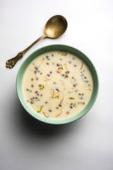 Basundi / Rabri or Rabdi - is a dessert made of condensed  milk and dry fruits 