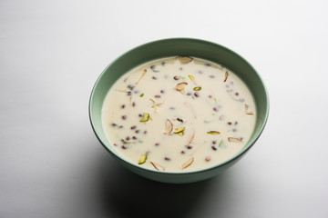 Basundi / Rabri or Rabdi - is a dessert made of condensed  milk and dry fruits 