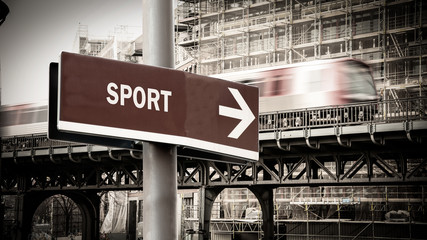 Street Sign to Sport