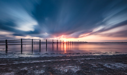sonnenaufgang am meer