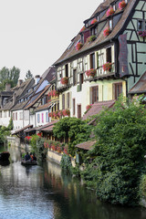 Fototapeta na wymiar the city of Colmar in Alsace France