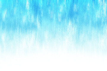 アブストラクト　流れ落ちるの滝のイメージ（ベースカラーはセルリアンブルー）