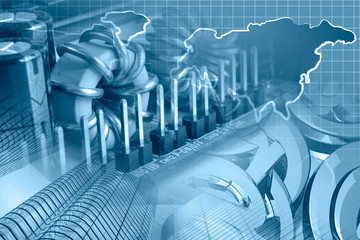 Electronic device, buildings and map