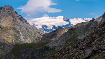 Breithorn glaciars
