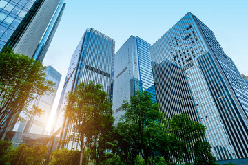 China Chongqing skyscrapers