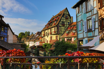 the city of Colmar in Alsace France