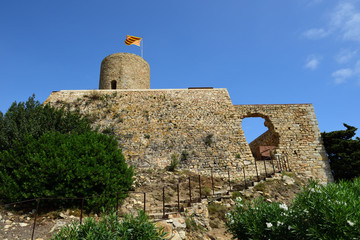 sant joan haus in blanes, spanien