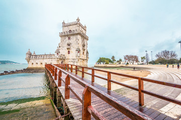 Lisbon, Portugal, Tower of St Vincent (Torre de Belem)
