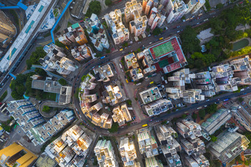  Hong Kong city from top side