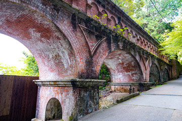 Fototapeta premium 南禅寺水路閣 京都観光 日本