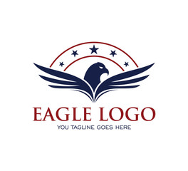 Eagle Bird Logo Vector design . Business Logo Concept