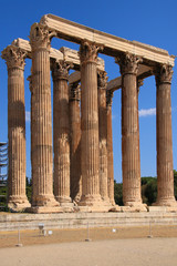 The Olympieion of Athens, Greece