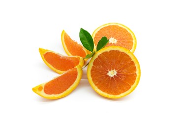 orange isolated on white background