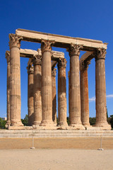 Fototapeta premium The Olympieion of Athens, Greece