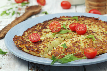 Rosti - Swiss dish made of grated potato