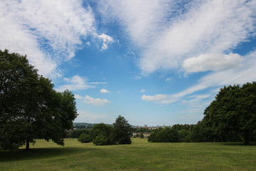 Obraz na płótnie Canvas Oxford skyline - Oxford, UK stock photo