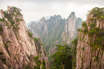 Huangshan mountain, Sunrise, Anhui, China