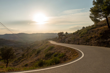 Mountains in prat del comte de Tarragona
