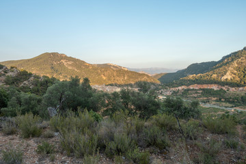 Mountains in prat del comte de Tarragona