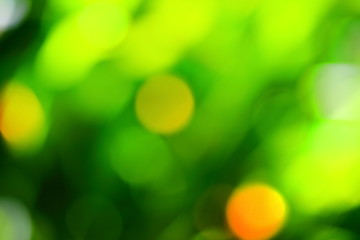 Natural bokeh abstract pattern background