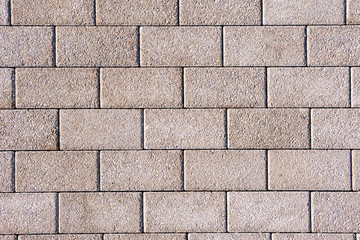 Gray brick wall texture for design, background