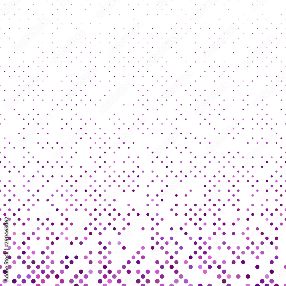 Poster geometric circle pattern - vector snowfall background graphic design from circles