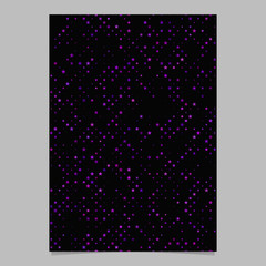 Geometric star pattern background brochure template - vector design