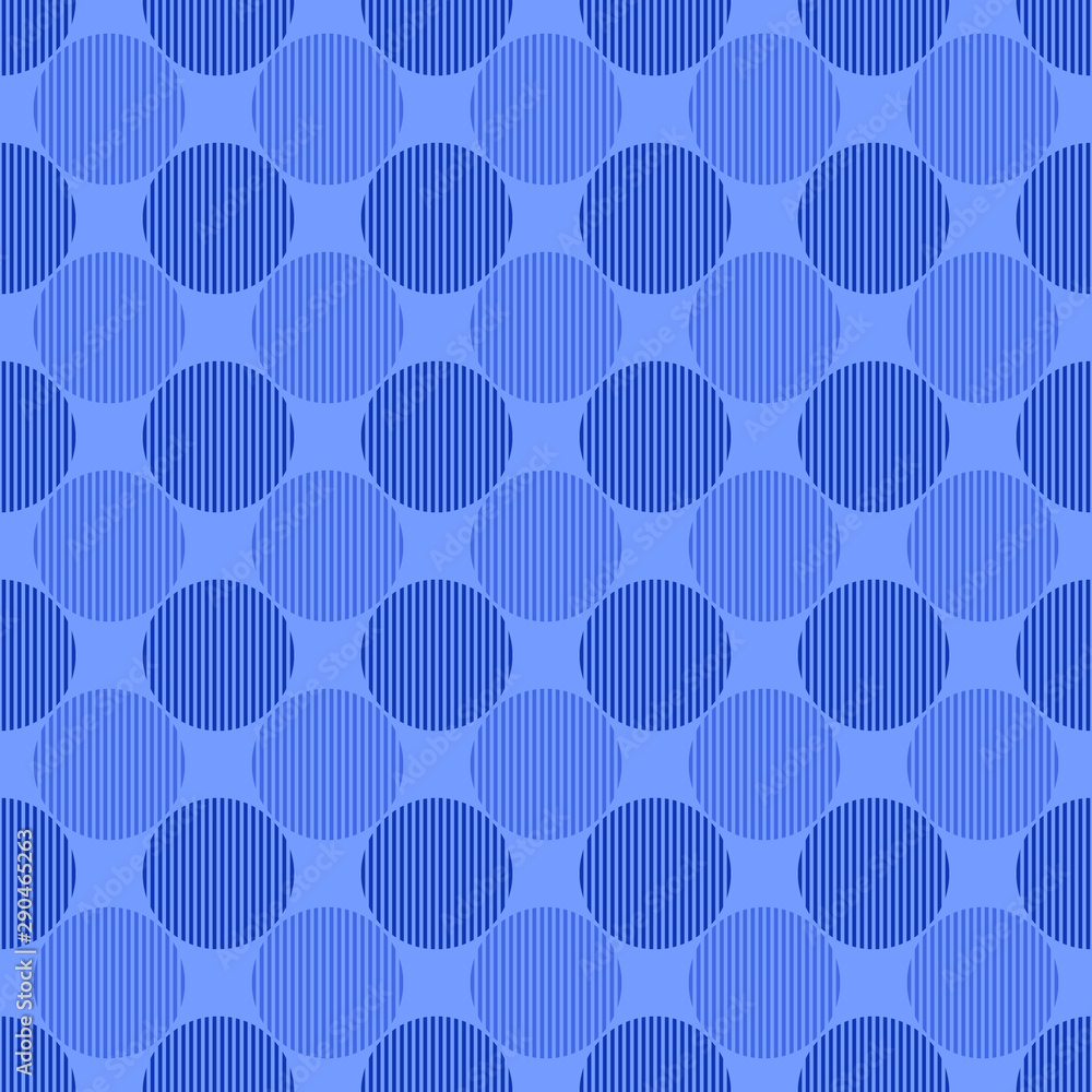 Poster simple seamless circle pattern background design - color vector illustration