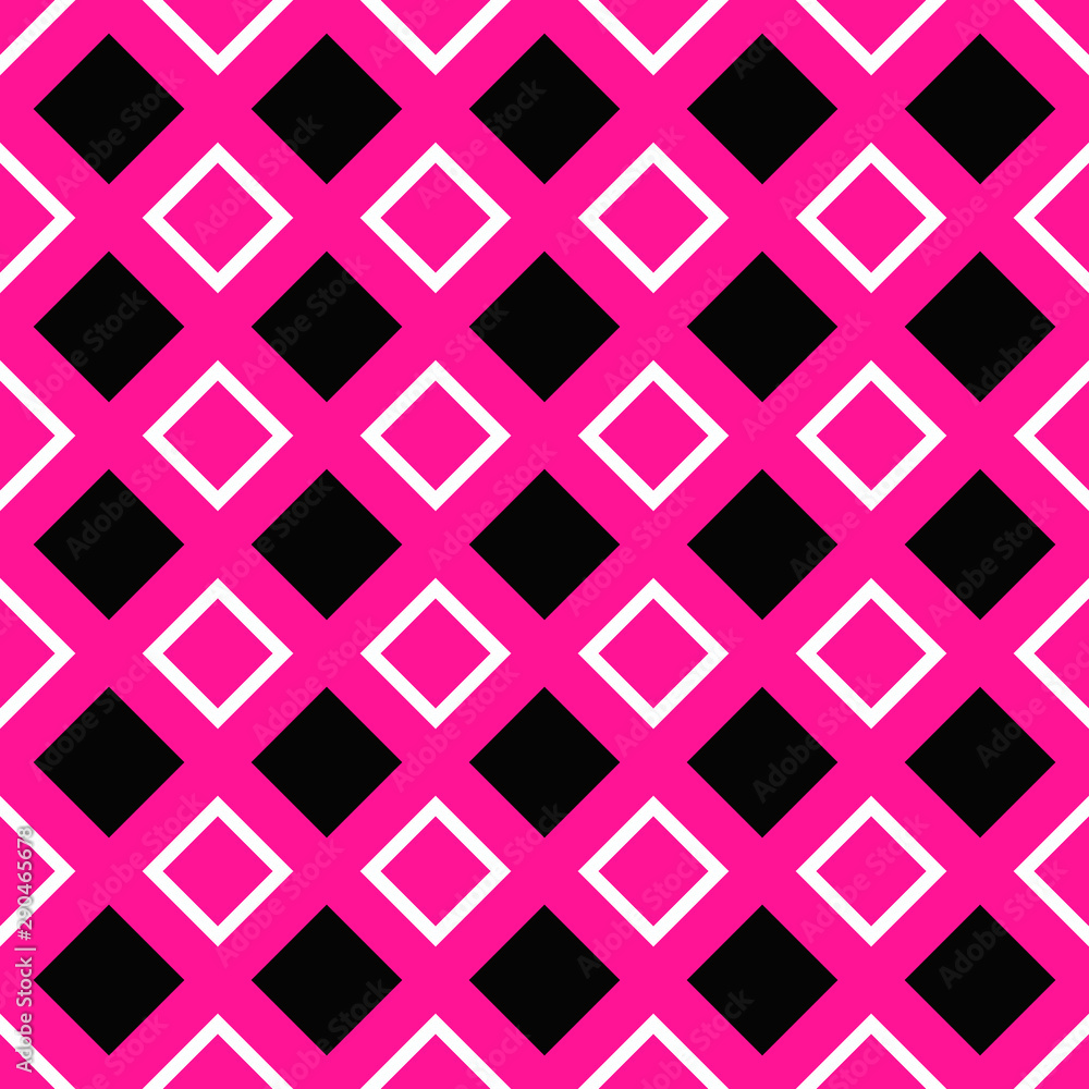 Poster seamless geometrical square pattern background - vector graphic