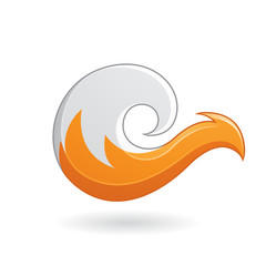 Abstract Fox Icon