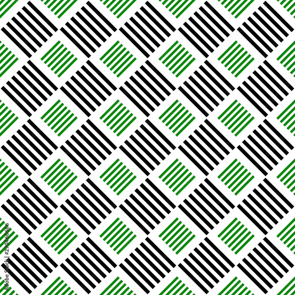 Poster abstract seamless square pattern background design - colored vector graphic