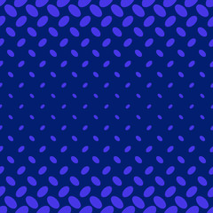Color halftone ellipse pattern background - abstract repeating vector design