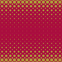 Color abstract geometrical halftone dot pattern background - vector template illustration from circles