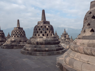 Borobudur temple, Java island, Indonesia