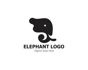 Fototapeta premium Elephant Logo Template Vector Illustration design
