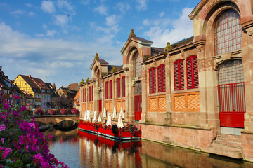 the city of Colmar in Alsace France